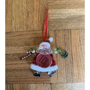 St. Nicholas Square Christmas Ornament Frames Snowman Santa | Vintage